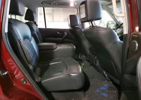 2021 Nissan Armada Platinum из США, поврежденный, VIN JN8AY2DB7M9793923